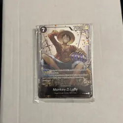 P-075 Monkey.D.Luffy Promo Card TS-02 Tin Set 02 SEALED OP000015 - Image 1