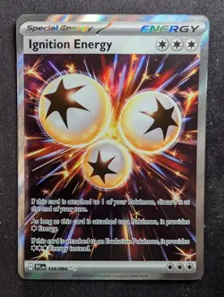 Ignition Energy - 124/094 - Ultra Rare - Phantasmal Flames (Pokemon) - Image 1