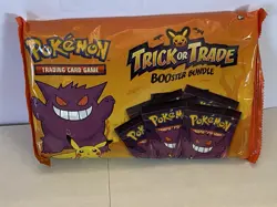 2022 Pokemon Halloween Trick or Trade First Year Booster Bundle 40 Packs Sealed - Image 1