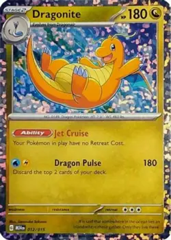 NM-Mint Dragonite - 012/015 - Holo - McDonald's - 2024 Pokemon McDonald's Promos - Image 1