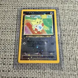 Nintendo Pokemon TCG Southern Islands Togepi 4/18 Promo Reverse Holo 40HP - Image 1