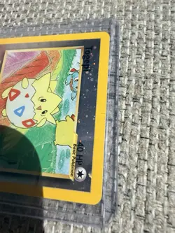Nintendo Pokemon TCG Southern Islands Togepi 4/18 Promo Reverse Holo 40HP - Image 3