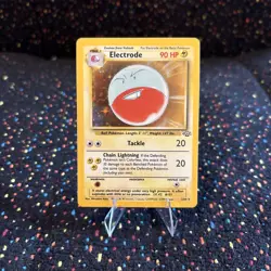 Pokemon TCG Electrode Jungle 2/64 Unlimited WOTC Holo Rare LP+/NM- *pk fresh* - Image 1