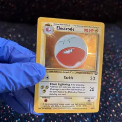 Pokemon TCG Electrode Jungle 2/64 Unlimited WOTC Holo Rare LP+/NM- *pk fresh* - Image 3