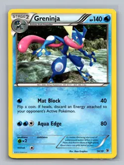 Greninja 14/39 Kalos Starter Set Pokemon Lightly Played - Image 1