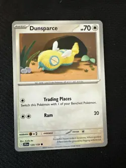 Dunsparce 120/159 Common Journey Together Pokemon Near Mint - Image 1