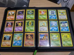 Vintage Pokemon TCG Base Set Unlimited 102/102 Complete Master Set LP!! - Image 3