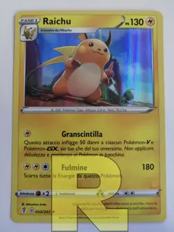 Raichu ® Evoluzioni Eteree 050/203 ® Rara Holo Foil ® Pokemon ® Italiano - Image 1