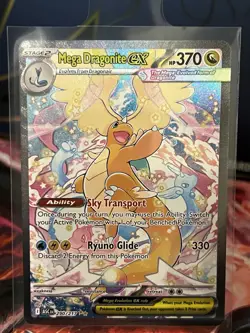 Pokemon TCG Mega Dragonite Ex 290/217 Ascended Heroes SIR English Near Mint - Image 2