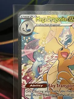 Pokemon TCG Mega Dragonite Ex 290/217 Ascended Heroes SIR English Near Mint - Image 3