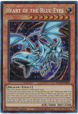 Yu-Gi-Oh! Heart of the Blue-Eyes (NM) 1st Edition Secret Rare ROTA-EN004 - Image 1
