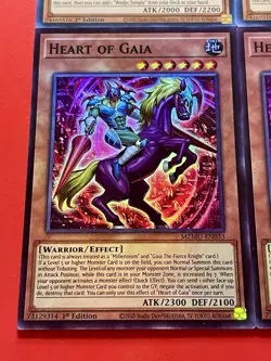 3x Heart Of Gaia + 3x Golem That Guards Treasures | NM | 1st Edition | YuGiOh! - Image 3