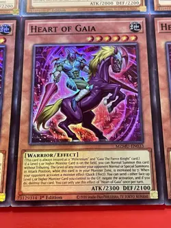 3x Heart Of Gaia + 3x Golem That Guards Treasures | NM | 1st Edition | YuGiOh! - Image 5