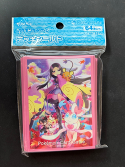 Fluffy and Elegant Sylveon TCG Card Sleeves Deck 64 Pokemon Center JAPAN NEW - Image 1