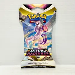 1x Astral Radiance Sword & Shield Sealed Pokemon Card Sleeved Booster Pack - Image 1