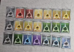 21x Shiny Energy Cards – Pokemon TCG Black Bolt & White Flare Set - Image 1