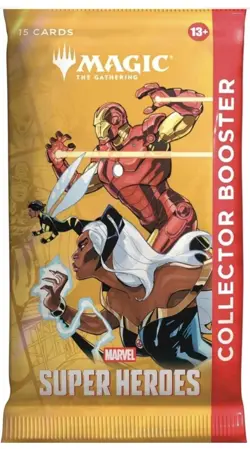 Marvel Super Heroes Collector X1 Booster Pack Magic the Gathering Preorder - Image 1