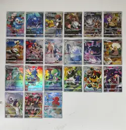 21Pcs Pokemon TCG S-Chinese Full Art Trainer & Pokemon Mixed Lot NM IN STOCK - Image 1