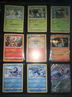 Lotto Carte Pokemon Quarta Generazione 113/114 Pokedex Semi Completo No Munchlax - Image 1