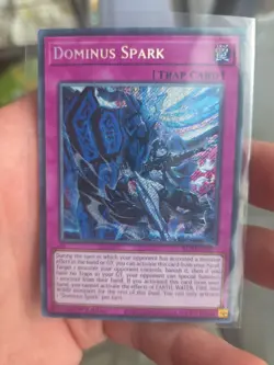 Yu-Gi-Oh Dominus Spark BLZD-EN077 Secret Rare NM - Image 1