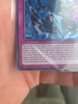Yu-Gi-Oh Dominus Spark BLZD-EN077 Secret Rare NM - Image 4