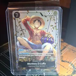 One Piece CCG Monkey.D.Luffy P-075 Promo Foil Sealed!!! ENG !!! - Image 1