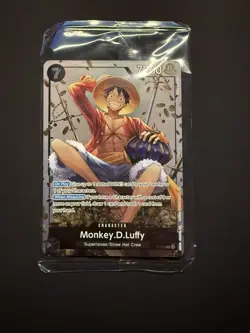 Monkey.D.Luffy (Tin Pack Set Vol. 2) P-075 One Piece Promo (Sealed) - Image 1