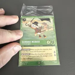 Ravensburger Disney Lorcana Scrooge McDuck S.H.U.S.H. Agent 36/P3 Promo Foil ENG - Image 1