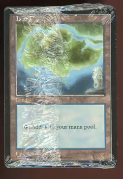 1997 MTG Magic the Gathering APAC Asia Pacific Land Promo 5-Cards Clear Pack NM - Image 1