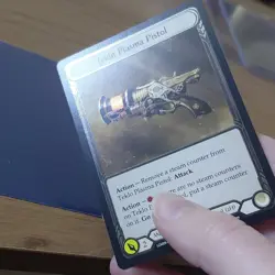 Flesh and Blood Teklo Plasma Pistol Cold Foil Weapon Card LGS009-P 2019 English - Image 3