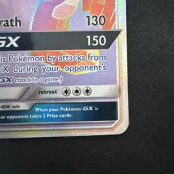 Zygarde GX 136/131 Pokemon TCG Secret Sm-Forbidden Light Rainbow Rare Holo Card - Image 5
