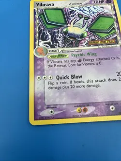 Pokemon Card - Vibrava Dragon Frontiers 24/101 Reverse Holo - Image 2