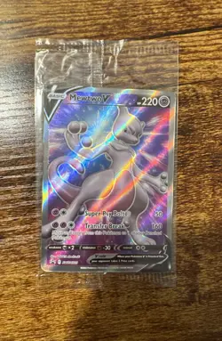 Mewtwo V SWSH229 SWSH: Sword & Shield Promo Cards Holo Sealed - Image 1