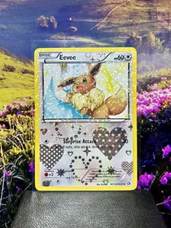 2013 Pokemon EEVEE Legendary Treasures Radiant Collection Holo Card RC14/RC25 EX - Image 2