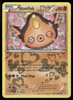 Pokemon Stunfisk Holo Legendary Treasures: Radiant Collection RC12/RC25 Holo HP - Image 1