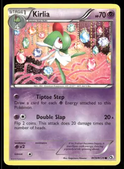 Pokemon Kirlia Holo Legendary Treasures: Radiant Collection RC9/RC25 Holo HP - Image 1
