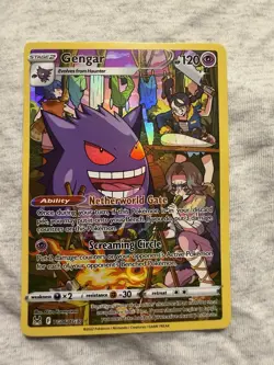 🔥 Pokemon Gengar TG06/TG30 Lost Origin Trainer Gallery Ultra Rare Holo NM 🔥 - Image 1