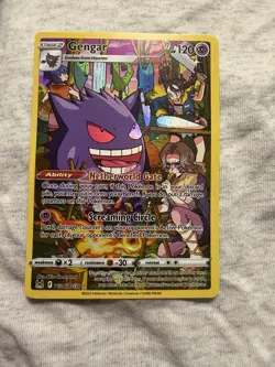 🔥 Pokemon Gengar TG06/TG30 Lost Origin Trainer Gallery Ultra Rare Holo NM 🔥 - Image 2