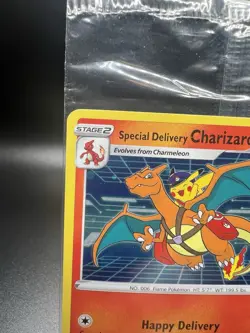 Special Delivery Charizard SWSH 075 SEALED - Black star Promo Pokemon TCG - Image 2
