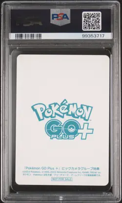 2023 POKEMON GO PLUS PROMO BIC CAMERA EEVEE/SNORLAX PSA 10 - Image 2