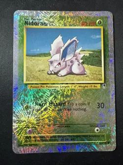 Nidoran Legendary Collection Rev Holo - 83/110 - NM+ Condition (GRADE ME) - Image 1
