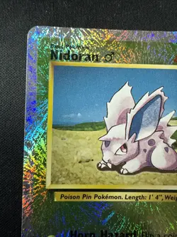Nidoran Legendary Collection Rev Holo - 83/110 - NM+ Condition (GRADE ME) - Image 2