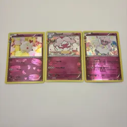 Radiant Collection Pokemon HOLO Lot Of 3 CUTE, PINK - Image 1