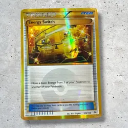 Energy Switch Pokemon XY-Roaring Skies 109/108 Gold Secret Rare LP - Image 1