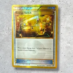 Energy Switch Pokemon XY-Roaring Skies 109/108 Gold Secret Rare LP - Image 3