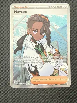 Naveen 112/088 Ultra Rare Perfect Order Pokemon Near Mint - Image 1