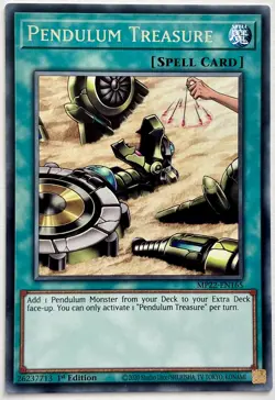 MP22-EN165 Pendulum Treasure - Rare 1st Edition Near Mint YuGiOh Card - Image 1