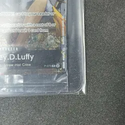 Monkey.D.Luffy P-075 Tin Pack Set Vol 2 Promo One Piece TCG English - SEALED - Image 4