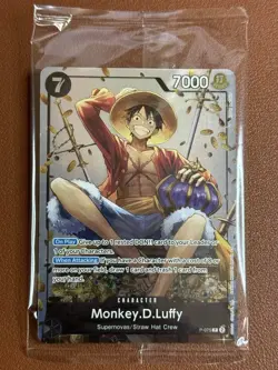 P-075 Monkey.D.Luffy Promo Card TS-02 Tin Set 02 OP13 English Sealed - Image 2