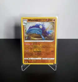 Pokemon TCG Whiscash Rebel Clash 100/192 Reverse Holo Rare NM/M - Image 1